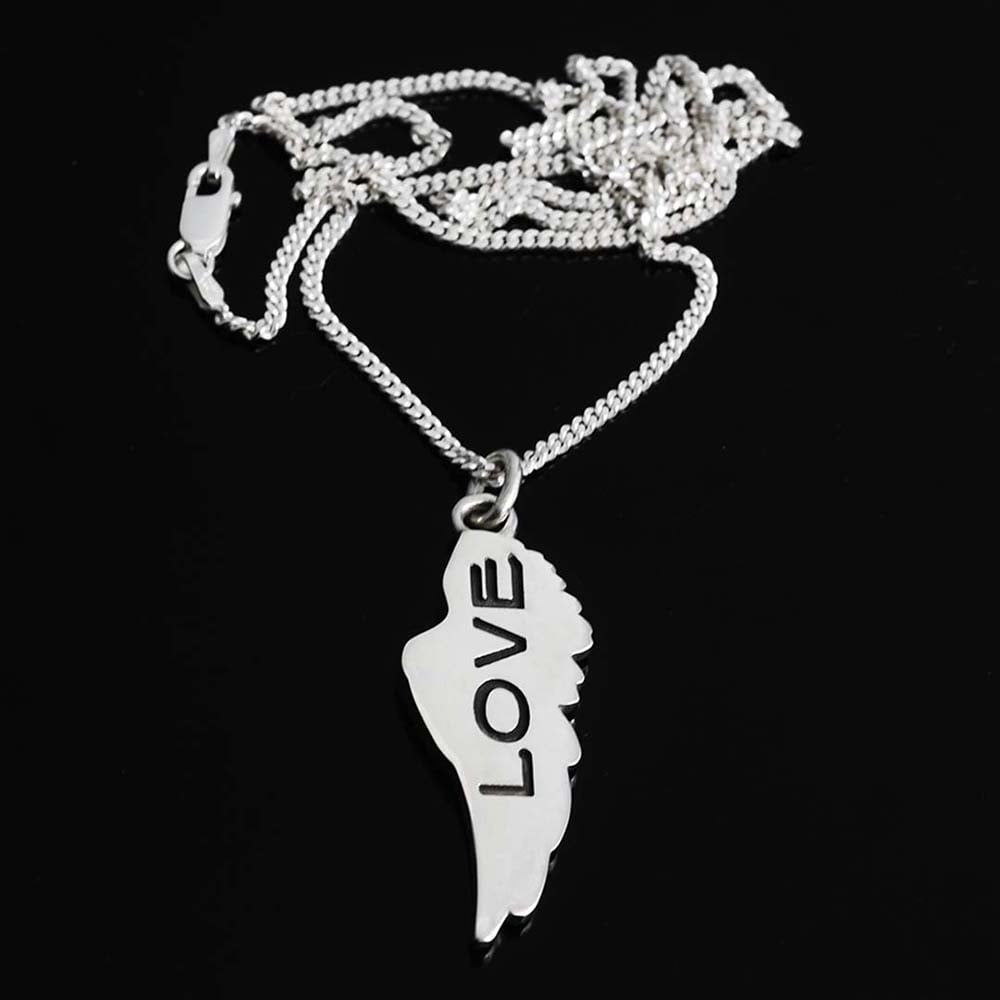 LOVE ~ WORD ON A WING PENDANT | Jackson Studios